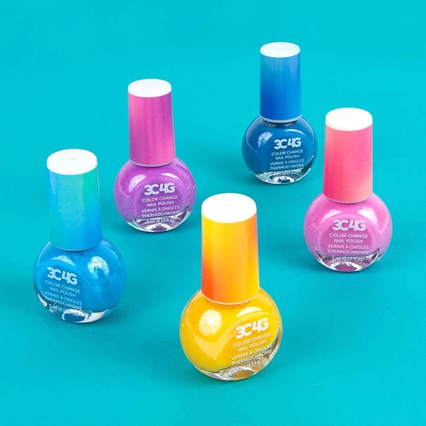 Make It Real 10013MR 3C4G, Color Changing Nail Polish