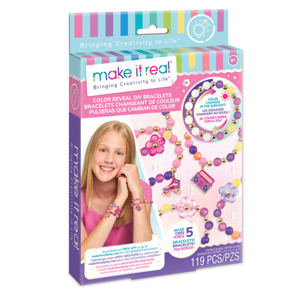 Make It Real 1217MR, Color Reveal DIY Bracelets