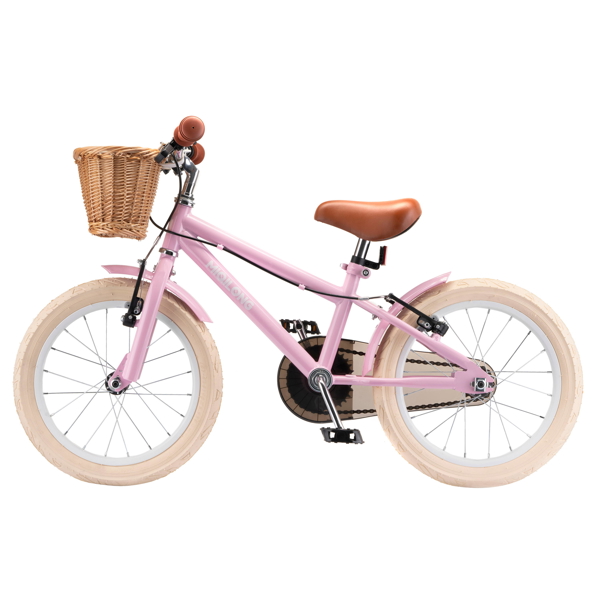 Miqilong ATW-RM12-PINK, 12", Children's Bicycle, Pink