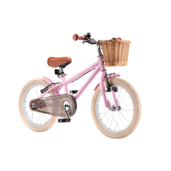 Miqilong ATW-RM12-PINK, 12", Children's Bicycle, Pink