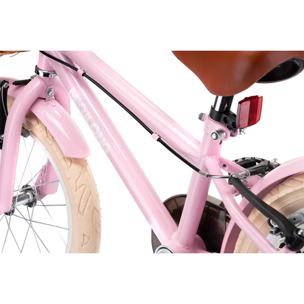 Miqilong ATW-RM12-PINK, 12", Children's Bicycle, Pink