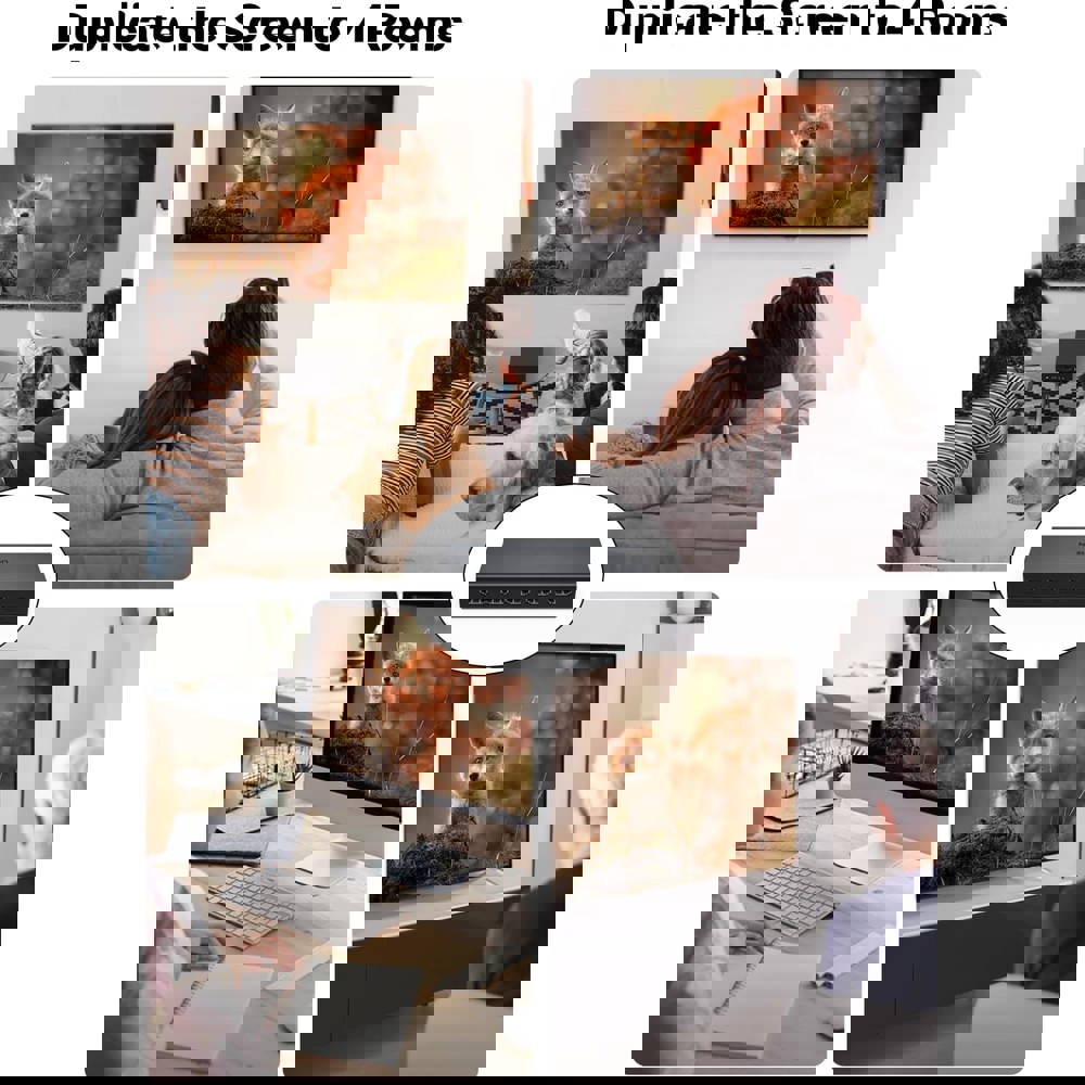 HDMI სპლიტერი UGREEN CM570 (90514), HDMI Splitter 1 In 4, Black