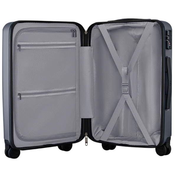 სამოგზაურო ჩანთა Xiaomi Ninetygo 120601 Danube, 62L, Suitcase, Grey