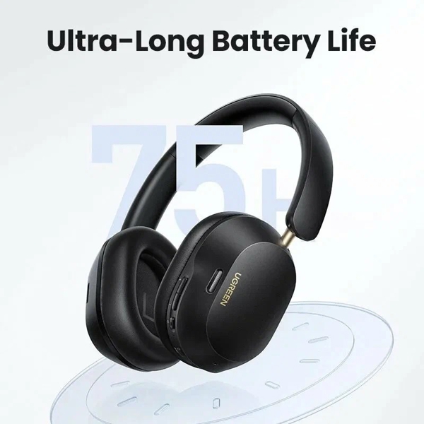 ყურსასმენი UGREEN HP203 (35757), Headset, Wireless, Bluetooth, Black