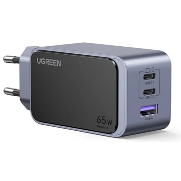 მობილურის დამტენი UGREEN X553 (35042) Nexode Air, 65W, USB, Type-C, Grey