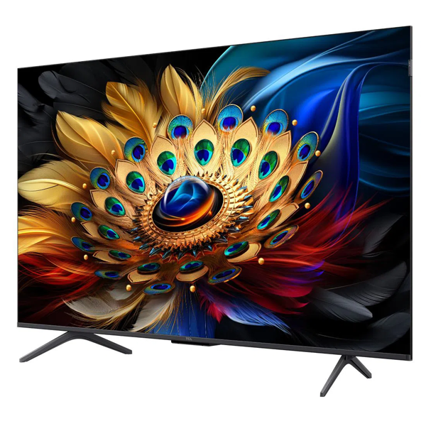 TCL 50C655/R75PG1S-RU, 50", Smart TV, 4K UHD, USB, HDMI, LAN, BT, Black