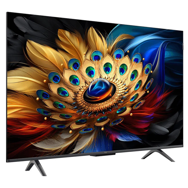 TCL 43C655/R75PG1S-RU, 43", Smart TV, 4K UHD, USB, HDMI, LAN, BT, Black