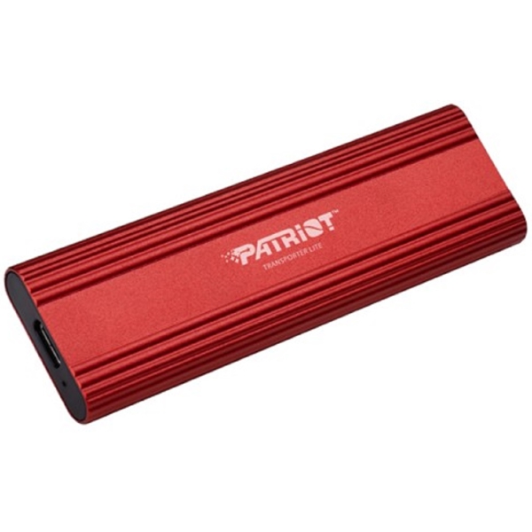 Patriot PTPL512GPEC Transporter Lite, 512GB, External SSD, 2.5", USB-C, Red