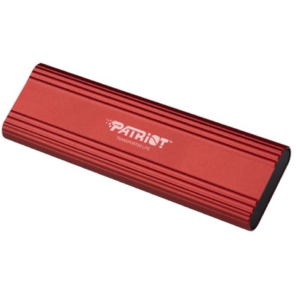 გარე მყარი დისკი Patriot PTPL512GPEC Transporter Lite, 512GB, External SSD, 2.5", USB-C, Red