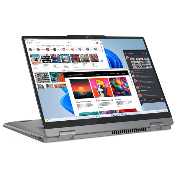 Lenovo 83DR005DRK IdeaPad 5 2in1, 14", Ryzen 5-8645HS, 16GB, 512GB SSD, Integrated, Luna Grey