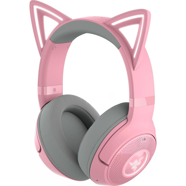 ყურსასმენი Razer RZ04-04860100-R3M1 Kraken Kitty V2, Headset, Wireless, Bluetooth, Pink