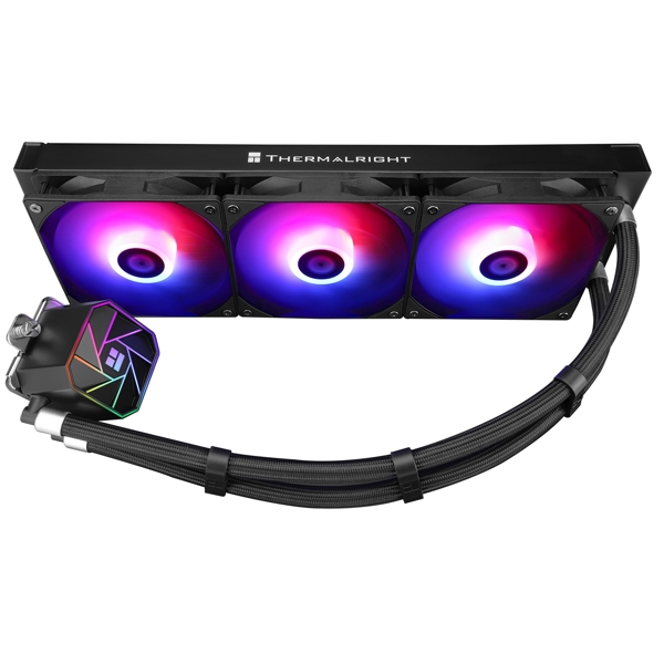 თხევადი გაგრილება Thermalright AQUA ELITE 360 ARGB, 120mm, 1500RPM, Liquid Cooling, Black