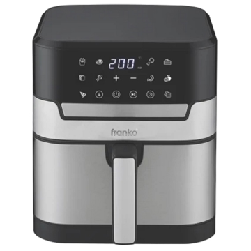 Franko FAF-9027, 1800W, 8L, Air Fryer, Black/Silver