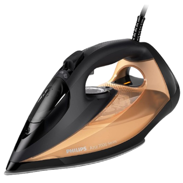 ორთქლის უთო Philips DST7040/80, 2800W, 300ML, Steam Iron, Black/Golden