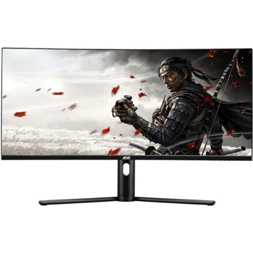 მონიტორი 2E G3422B, 34", Curved Monitor, WQHD, VA, HDMI, DP, Black