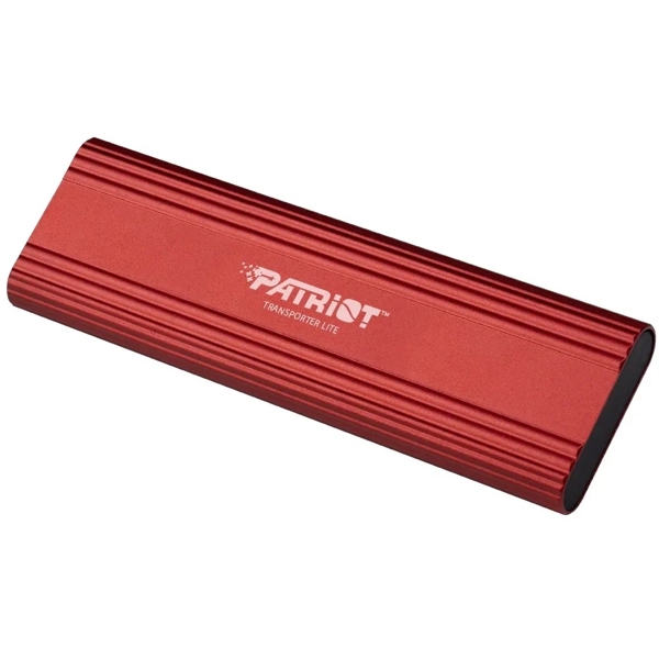 გარე მყარი დისკი Patriot PTPL1TBPEC Transporter Lite, 1TB, External SSD, 2.5", USB-C, Red