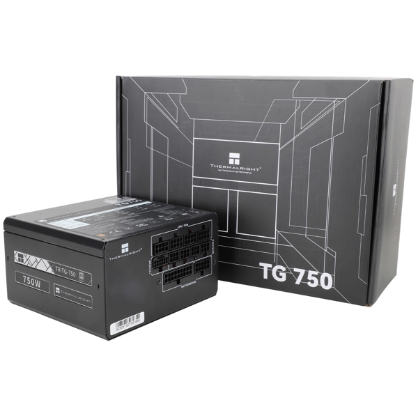 კვების ბლოკი Thermalright TR-TG-750, 750W, 80 Plus, Power Supply, Black