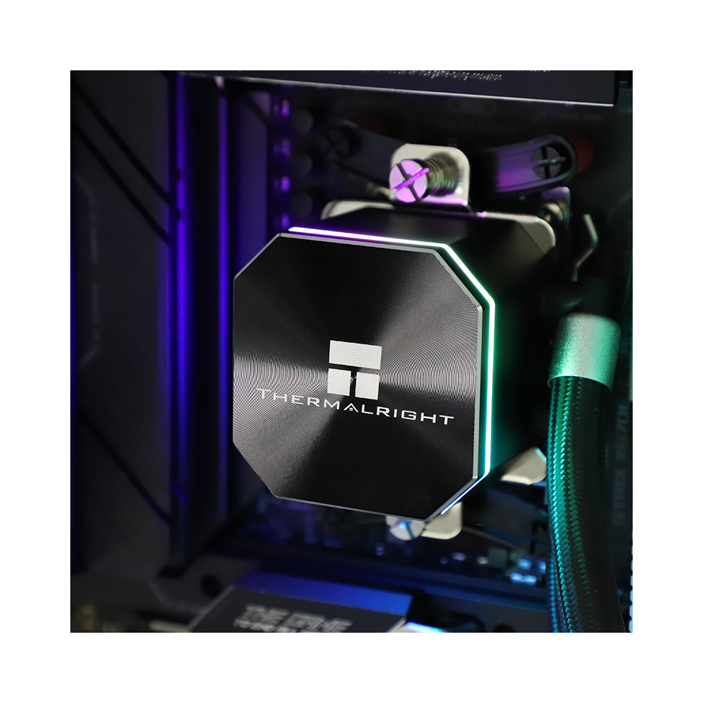 თხევადი გაგრილება Thermalright Frozen Edge 360 ARGB, 120mm, 2150RPM, Liquid Cooling, Black