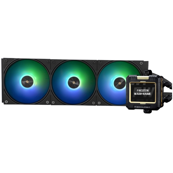 თხევადი გაგრილება Thermalright Frozen Warframe 360 ARGB, 120mm, 2000RPM, Liquid Cooling, Black