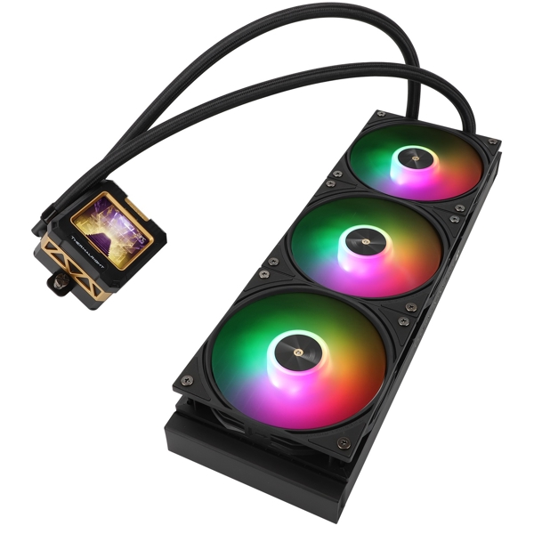 თხევადი გაგრილება Thermalright Frozen Warframe 360 ARGB, 120mm, 2000RPM, Liquid Cooling, Black