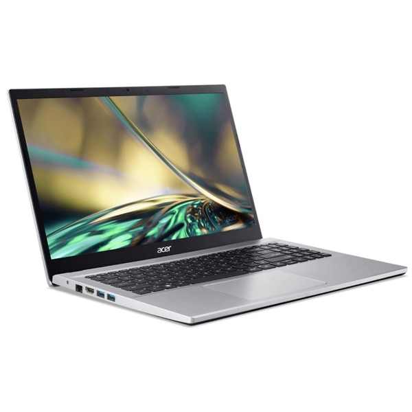 ნოუთბუქი Acer NX.KSJER.001 Aspire 3, 15.6", Ryzen 7-5700U, 8GB, 512GB SSD, Integrated, Silver