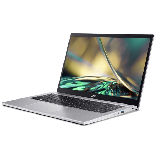 ნოუთბუქი Acer NX.KSJER.001 Aspire 3, 15.6", Ryzen 7-5700U, 8GB, 512GB SSD, Integrated, Silver