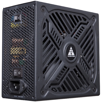 კვების ბლოკი Golden Field ATX-1250W, 1250W, 80 Plus, Power Supply, Black