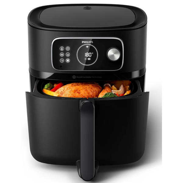 Philips HD9875/90, 2200W, 8.3L, Air Fryer, Black