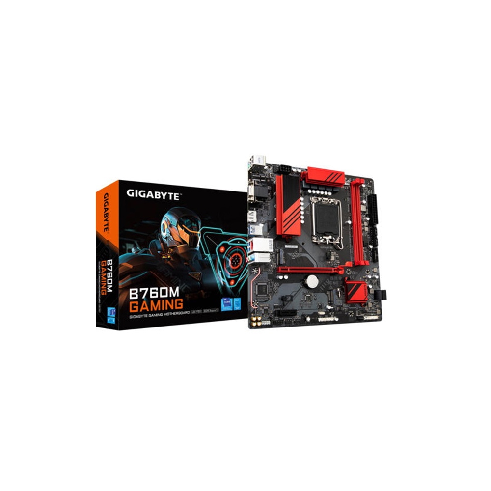 Gigabyte B760M GAMING, LGA 1700, DDR5, DIMM, 128GB