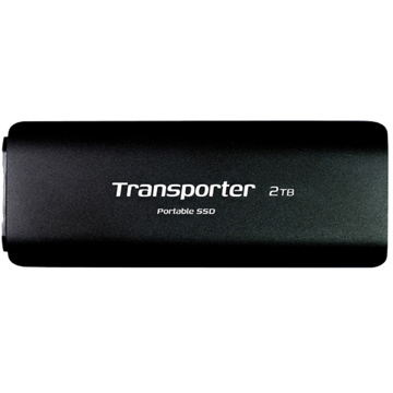 გარე მყარი დისკი Patriot PTP2TBPEC Transporter, 2TB, External SSD, 2.5", USB-C, Black