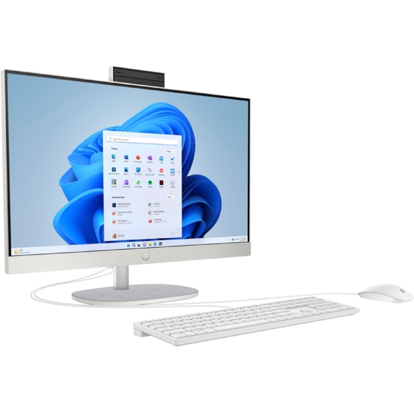 All In One კომპიუტერი HP A16KREA, 23.8", Ultra 5-125U, 16GB, 512GB SSD, Integrated, White