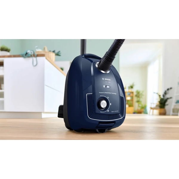 მტვერსასრუტი Bosch BGL38WBU3H, 2000W, 4L, Vacuum Cleaner, Blue