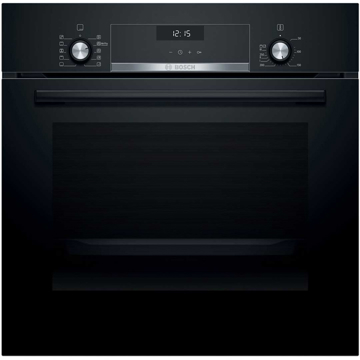 Bosch HBJ558YB3Q, 66L, Built-In, Black