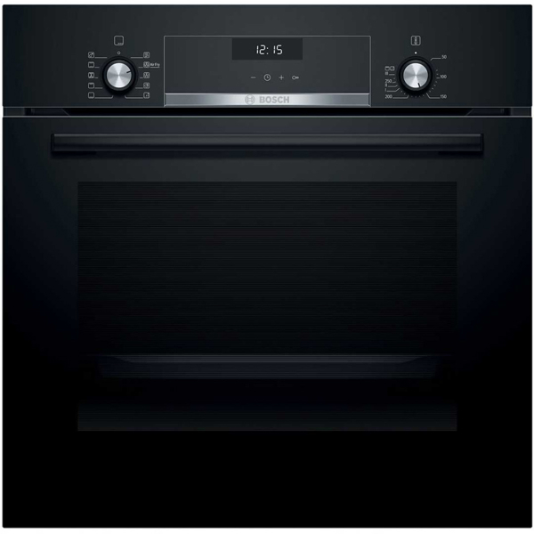 Bosch HBJ558YB3Q, 66L, Built-In, Black