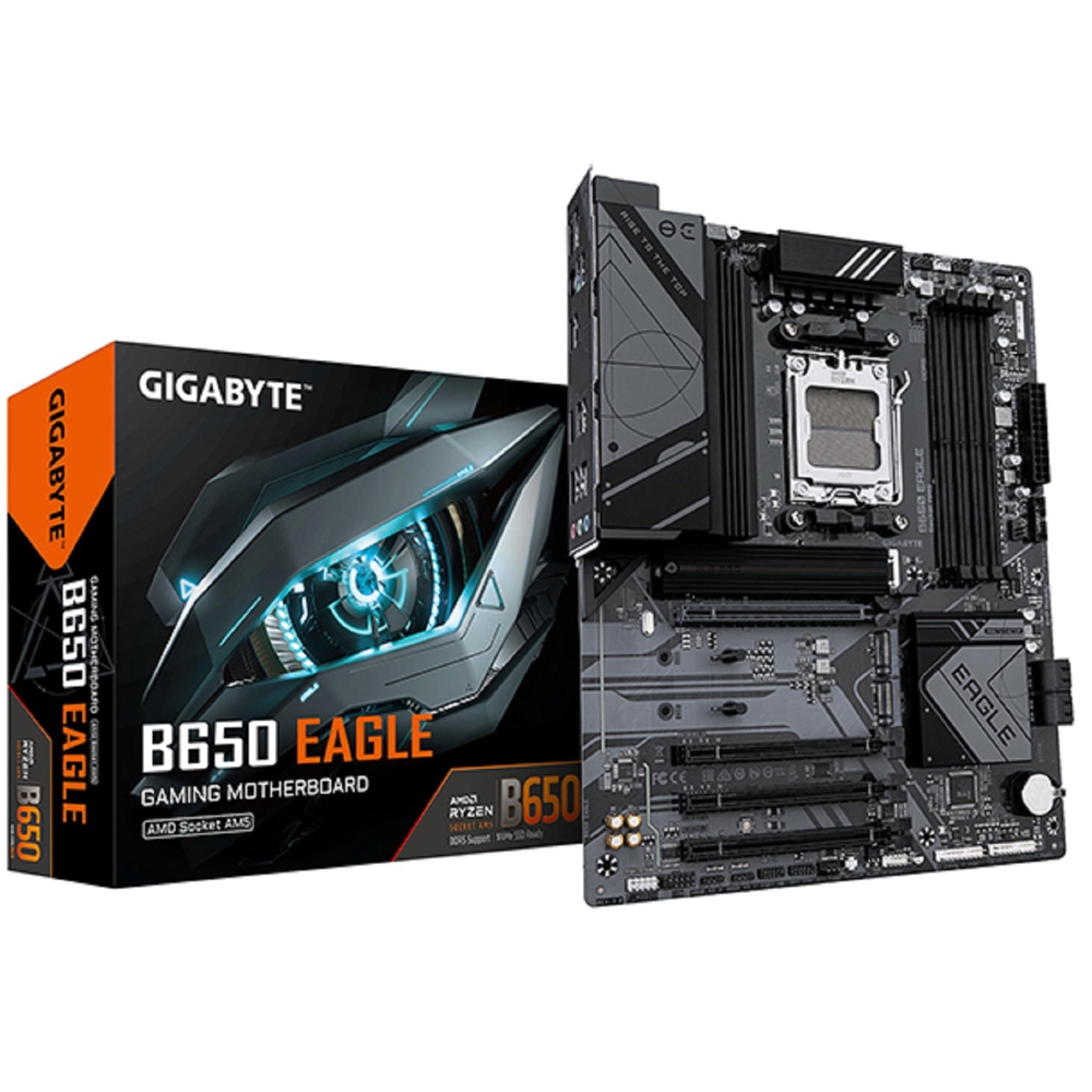 დედა დაფა Gigabyte B650 EAGLE, AM5, DDR5, DIMM, 256GB