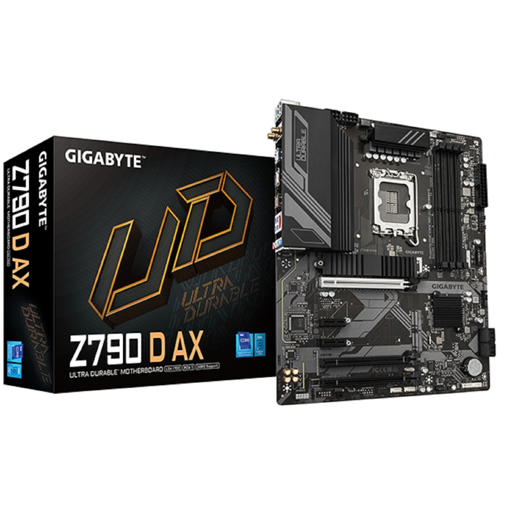 დედა დაფა Gigabyte Z790 D AX, LGA 1700, DDR5, DIMM, 256GB