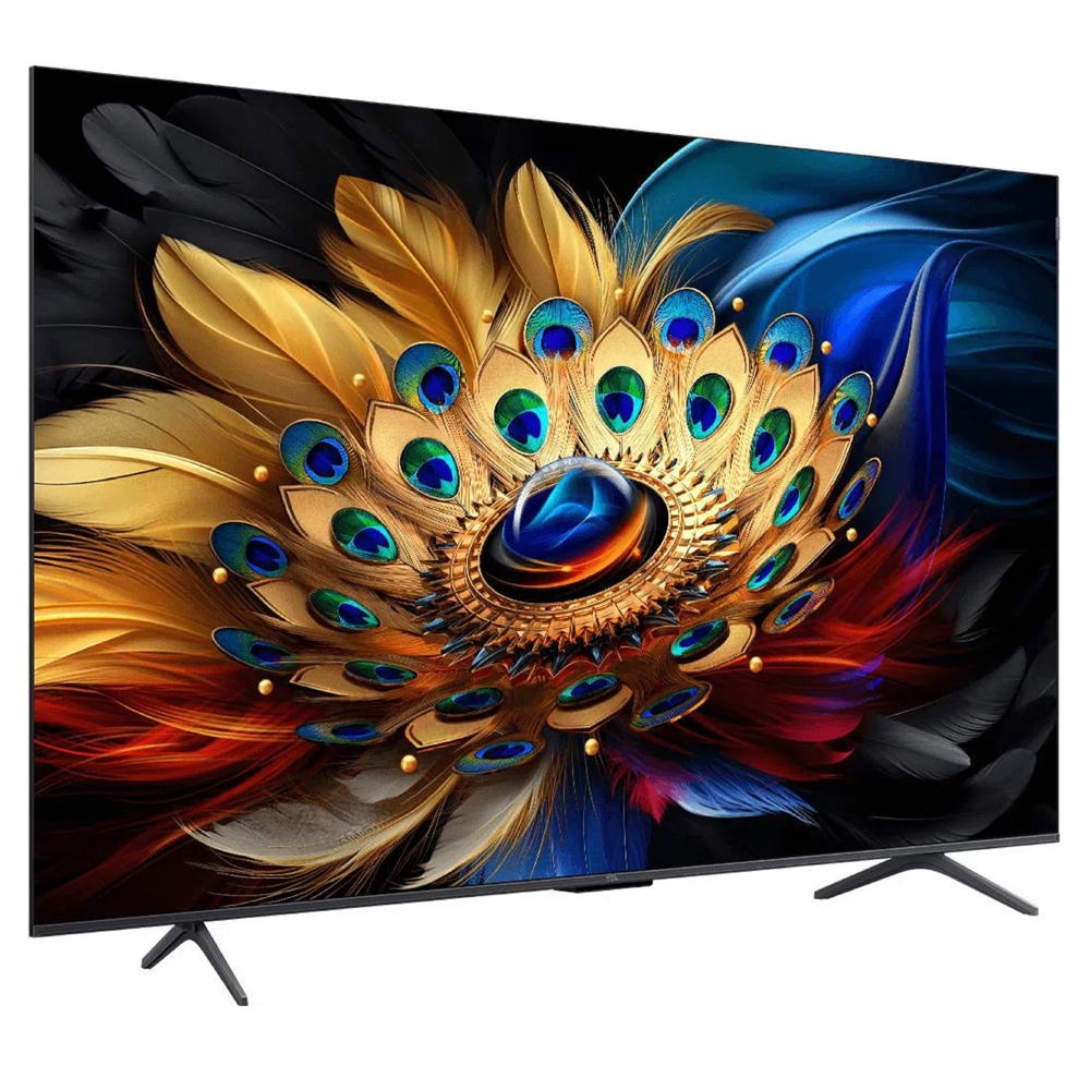 ტელევიზორი TCL 55C655/R75PG1S, 55", 4K UHD, USB, HDMI, LAN, BT, Black
