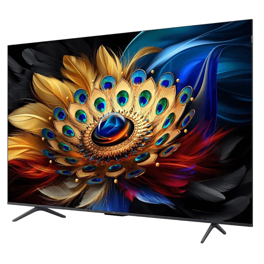 ტელევიზორი TCL 55C655/R75PG1S, 55", 4K UHD, USB, HDMI, LAN, BT, Black