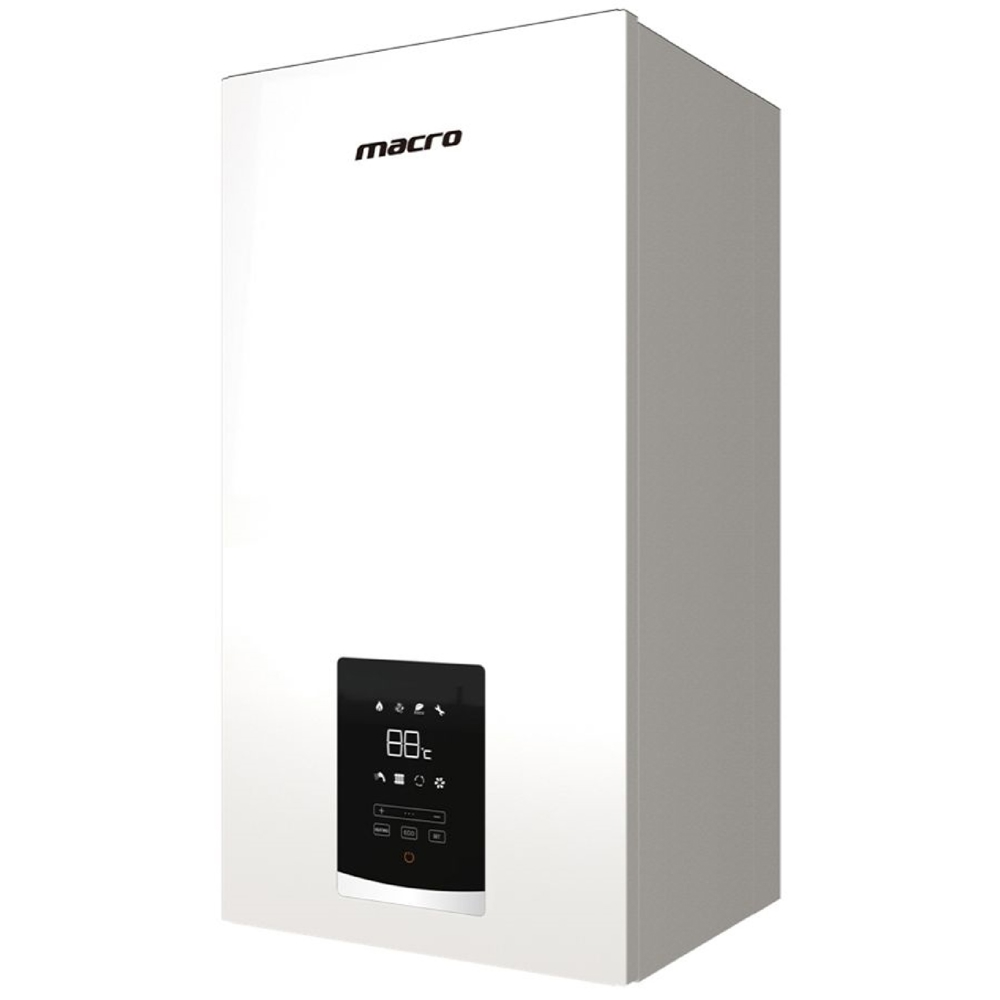 ცენტრალური გათბობის ქვაბი მილით Macro L1PB20-18M2, 18kW, White