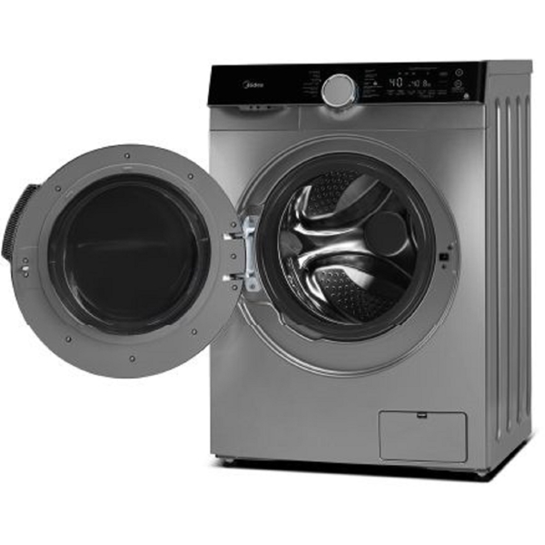 სარეცხი მანქანა Midea MFK03W70B/S, 7Kg, A+++, 1200rpm, 76Dba, Washing Machine, Silver