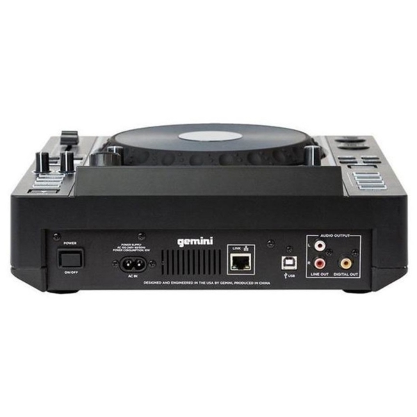 Gemini MDJ-900 E, VCASE Controller Media Player, Black