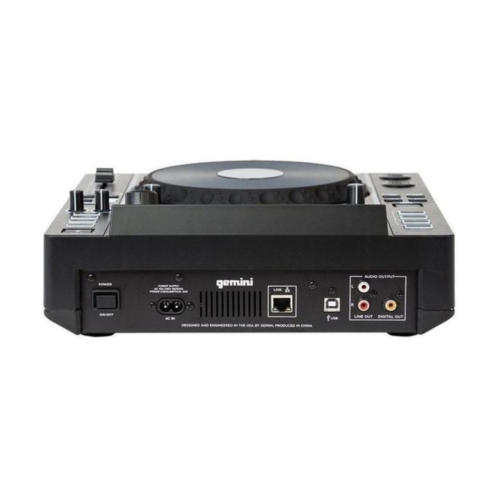 Gemini MDJ-900 E, VCASE Controller Media Player, Black