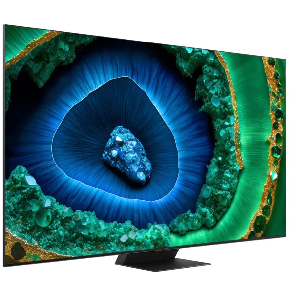 ტელევიზორი TCL 75C855/M653GFS-RU/GE, 75", 4K UHD, Smart TV, USB, HDMI, LAN, BT, WIFI, Black