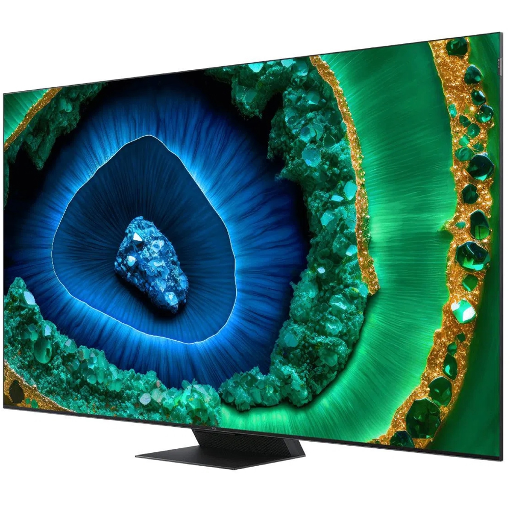 TV TCL 75C855/M653GFS-RU/GE, 75", 4K UHD, Smart TV, USB, HDMI, LAN, BT, WIFI, Black