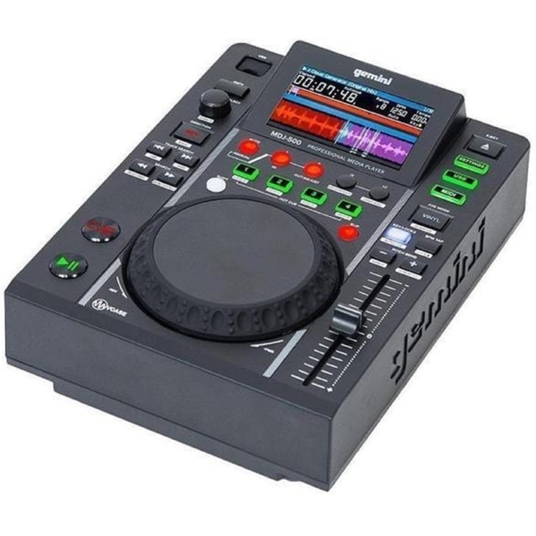 Gemini MDJ-500 E, VCASE Controller Media Player, Black