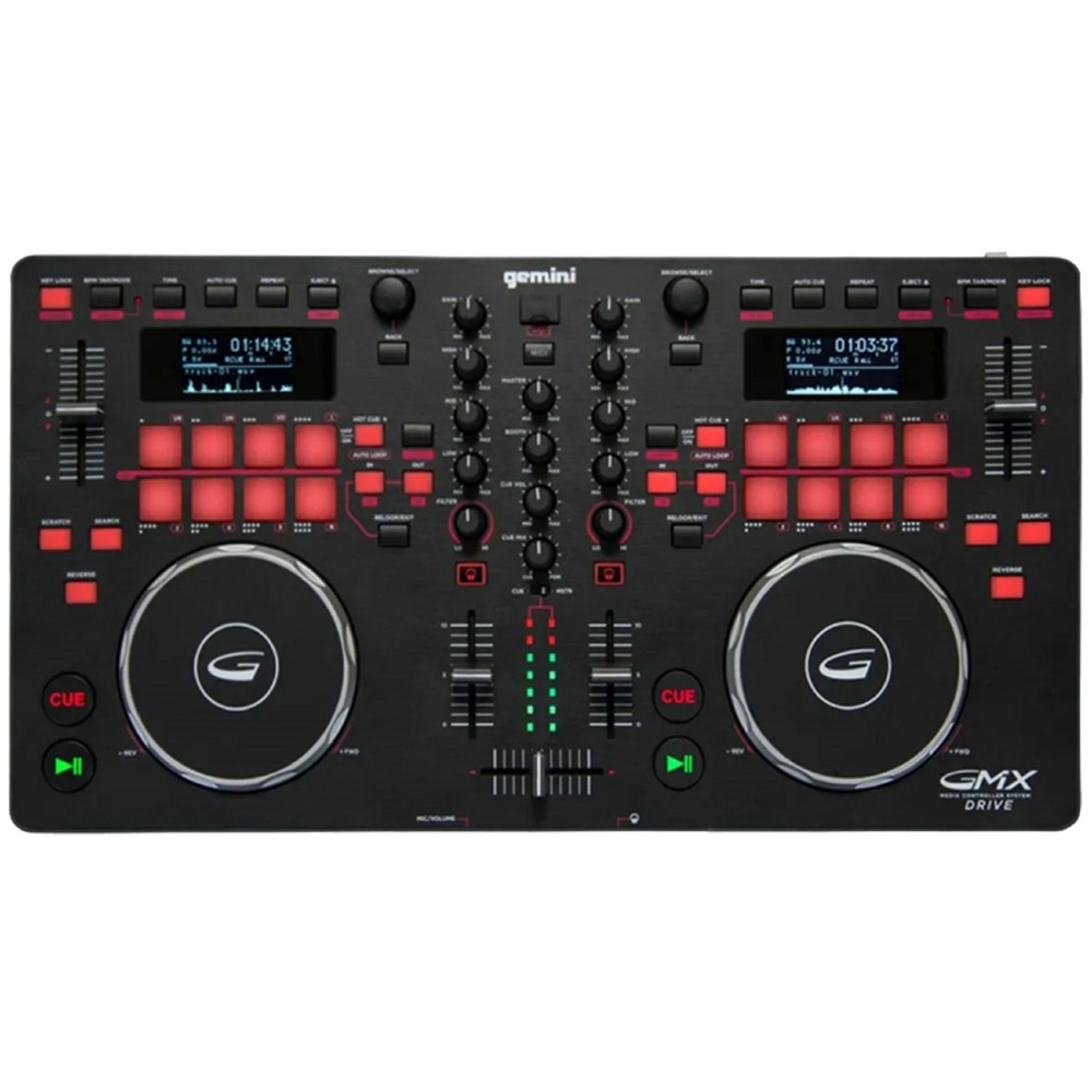 კონტროლერი Gemini GMX, VCASE Controller Media System, Black