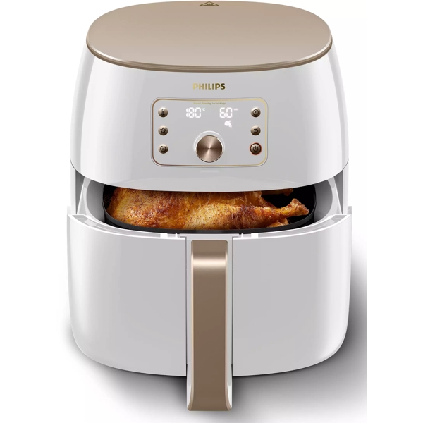 Philips HD9870/20, 2225W, 7.3L, Air Fryer, White