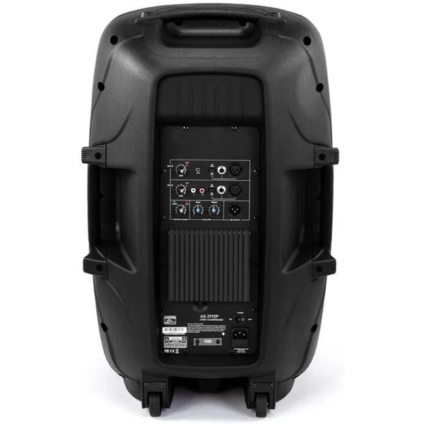 დინამიკი Gemini AS-2115P E 15", 2000W, XLR, RCA, Speaker, Black