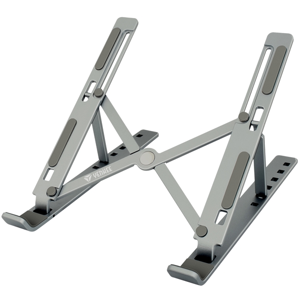 Yenkee YSM 02, Laptop Stand, Silver