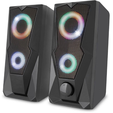 დინამიკი Yenkee YSP 2003RGB, 6W, USB, 3.5mm, Speaker, Black